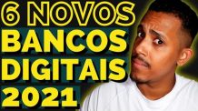 💳5 NOVOS BANCOS DIGITAIS COM CARTÃO DE CRÉDITO EM 2021