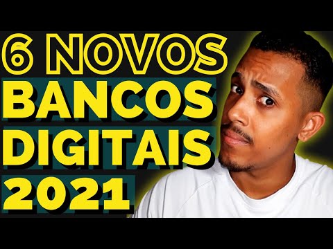 💳5 NOVOS BANCOS DIGITAIS COM CARTÃO DE CRÉDITO EM 2021